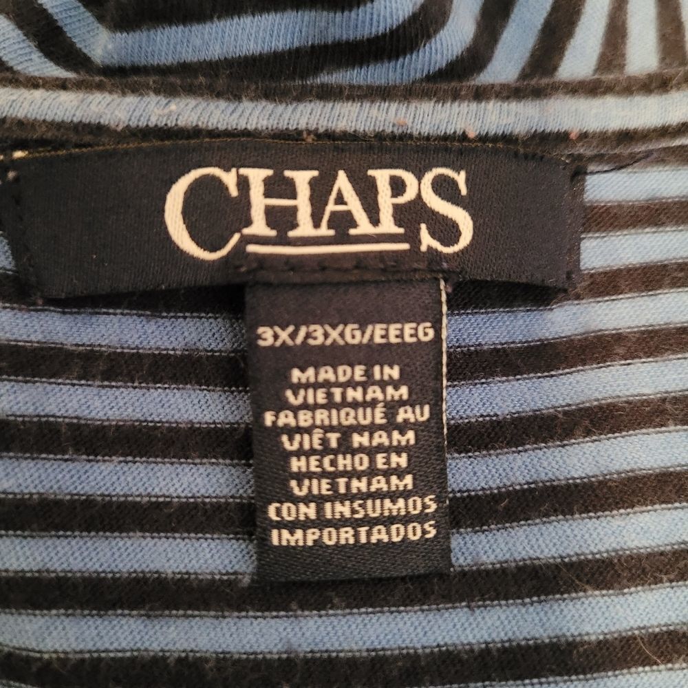 Chaps ruffled tank top - Picture 3 of 5